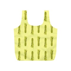 Yellow Pineapple Full Print Recycle Bag (s) by ConteMonfrey