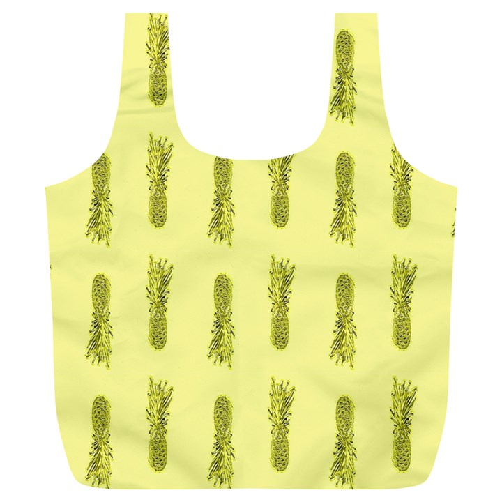 Yellow Pineapple Full Print Recycle Bag (XL)