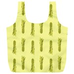 Yellow Pineapple Full Print Recycle Bag (XL) Back