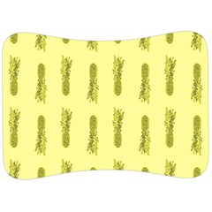 Yellow Pineapple Velour Seat Head Rest Cushion by ConteMonfrey