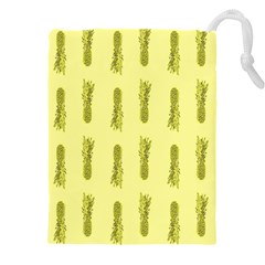 Yellow Pineapple Drawstring Pouch (4xl) by ConteMonfrey