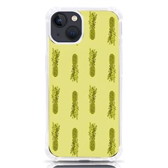 Yellow Pineapple Iphone 13 Tpu Uv Print Case by ConteMonfrey