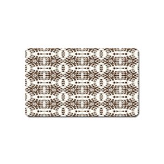 Brown Snake Skin Magnet (name Card) by ConteMonfrey