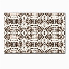 Brown Snake Skin Postcard 4 x 6  (pkg Of 10) by ConteMonfrey