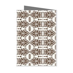 Brown Snake Skin Mini Greeting Cards (pkg Of 8) by ConteMonfrey