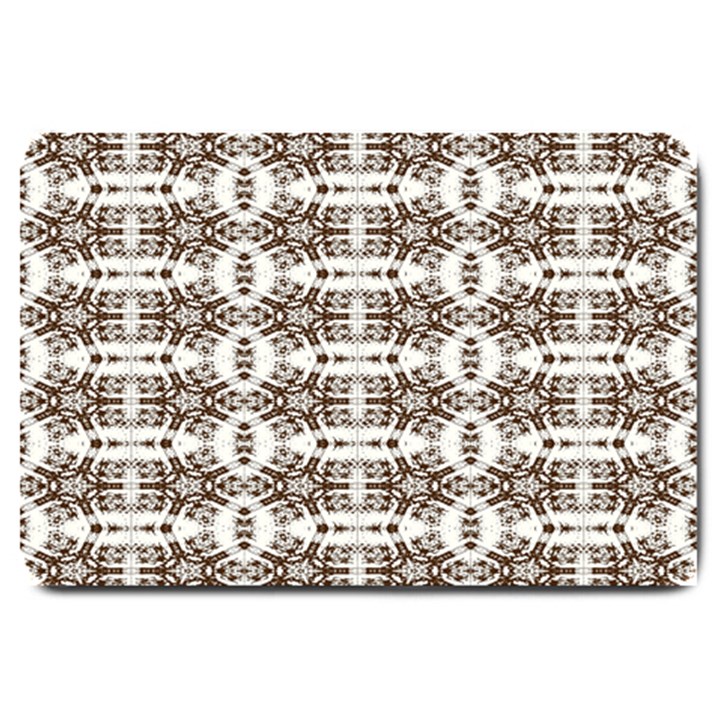 Brown snake skin Large Doormat