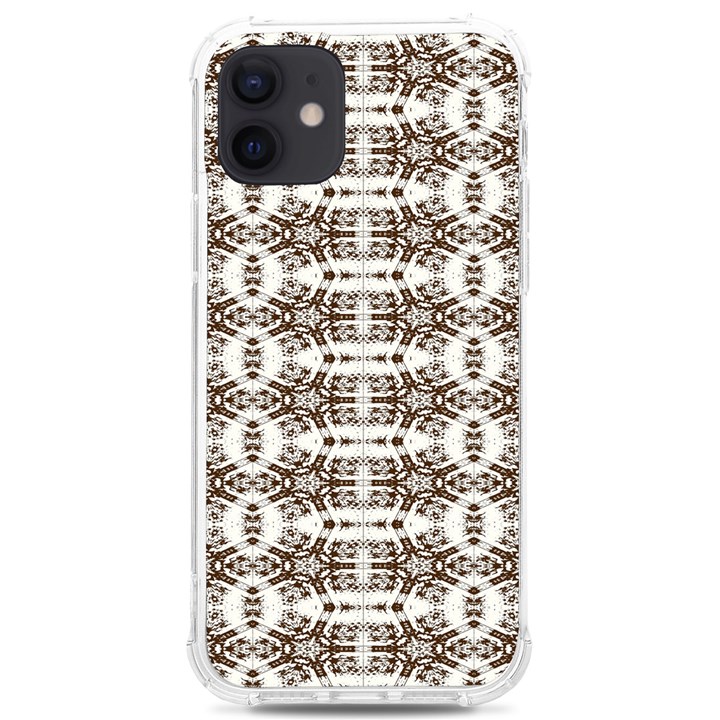 Brown snake skin iPhone 12/12 Pro TPU UV Print Case