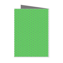  Spooky Pink Green Halloween  Mini Greeting Cards (pkg Of 8)