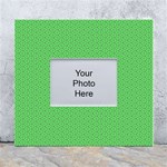  Spooky Pink Green Halloween  White Wall Photo Frame 5  x 7  Front