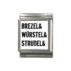 Its A German Thing Bier Brezel Wurstel Strudel Schnitzel Italian Charm (13mm) by ConteMonfrey