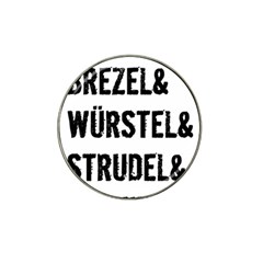 Its A German Thing Bier Brezel Wurstel Strudel Schnitzel Hat Clip Ball Marker by ConteMonfrey