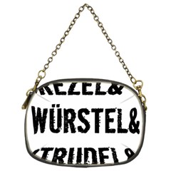 Its A German Thing Bier Brezel Wurstel Strudel Schnitzel Chain Purse (two Sides) by ConteMonfrey