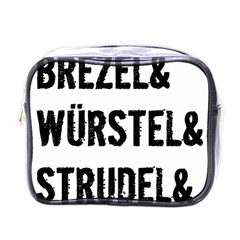 Its A German Thing Bier Brezel Wurstel Strudel Schnitzel Mini Toiletries Bag (one Side) by ConteMonfrey