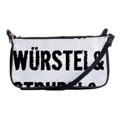 Its A German Thing Bier Brezel Wurstel Strudel Schnitzel Shoulder Clutch Bag by ConteMonfrey