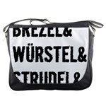 Its A German Thing bier brezel wurstel strudel schnitzel Messenger Bag Front