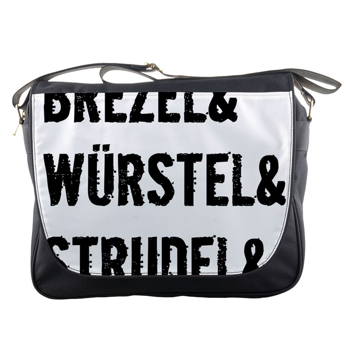 Its A German Thing bier brezel wurstel strudel schnitzel Messenger Bag