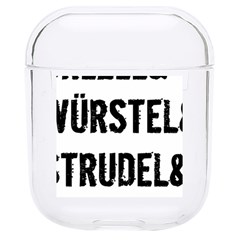 Its A German Thing Bier Brezel Wurstel Strudel Schnitzel Hard Pc Airpods 1/2 Case by ConteMonfrey