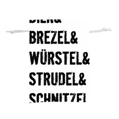 Its A German Thing Bier Brezel Wurstel Strudel Schnitzel Lightweight Drawstring Pouch (l) by ConteMonfrey