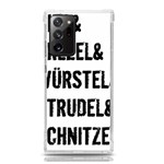 Its A German Thing bier brezel wurstel strudel schnitzel Samsung Galaxy Note 20 Ultra TPU UV Case Front