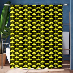 Under My Little Yellow Umbrella Shower Curtain 60  X 72  (medium)  by ConteMonfrey