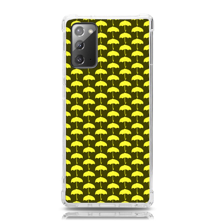 Under My Little yellow Umbrella Samsung Galaxy Note 20 TPU UV Case