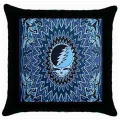 Grateful Dead Butterfly Pattern Throw Pillow Case (black) by Bedest