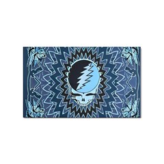 Grateful Dead Butterfly Pattern Sticker Rectangular (100 Pack)