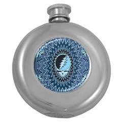 Grateful Dead Butterfly Pattern Round Hip Flask (5 Oz) by Bedest