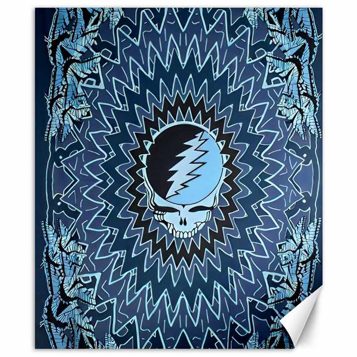 Grateful Dead Butterfly Pattern Canvas 8  x 10 