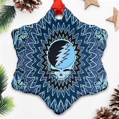 Grateful Dead Butterfly Pattern Ornament (snowflake) by Bedest