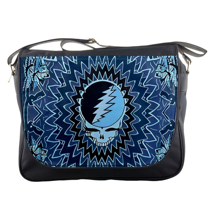 Grateful Dead Butterfly Pattern Messenger Bag