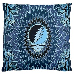 Grateful Dead Butterfly Pattern Large Premium Plush Fleece Cushion Case (two Sides) by Bedest