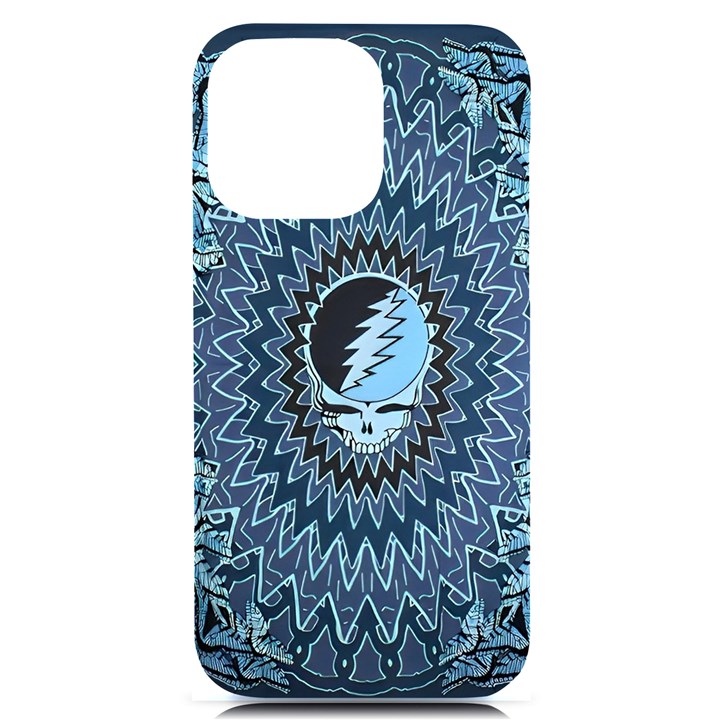 Grateful Dead Butterfly Pattern iPhone 14 Pro Max Black UV Print Case