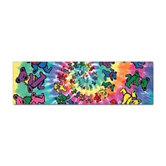 Grateful Dead Bears Tie Dye Vibrant Spiral Sticker Bumper (10 Pack) by Bedest