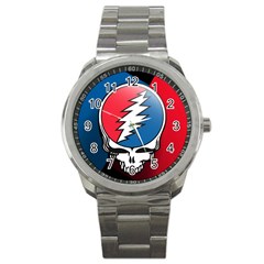 Grateful Dead Big Skull Sport Metal Watch by Bedest