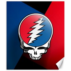 Grateful Dead Big Skull Canvas 20  X 24  by Bedest