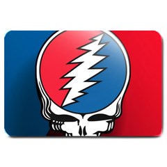 Grateful Dead Big Skull Large Doormat by Bedest