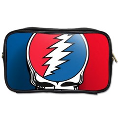 Grateful Dead Big Skull Toiletries Bag (two Sides) by Bedest