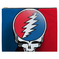 Grateful Dead Big Skull Cosmetic Bag (xxxl) by Bedest