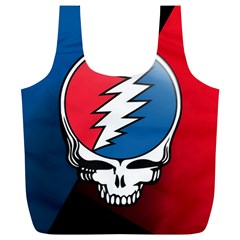 Grateful Dead Big Skull Full Print Recycle Bag (xl) by Bedest