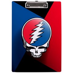 Grateful Dead Big Skull A4 Acrylic Clipboard