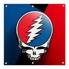 Grateful Dead Big Skull Banner And Sign 3  X 3  by Bedest