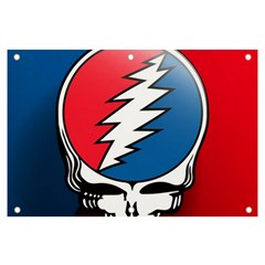 Grateful Dead Big Skull Banner And Sign 6  X 4  by Bedest