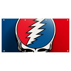 Grateful Dead Big Skull Banner And Sign 8  X 4  by Bedest