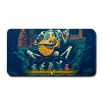 Grateful Dead Singing Skeleton Medium Bar Mat 16 x8.5  Bar Mat