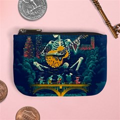 Grateful Dead Singing Skeleton Mini Coin Purse by Bedest