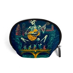 Grateful Dead Singing Skeleton Accessory Pouch (small) by Bedest