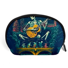 Grateful Dead Singing Skeleton Accessory Pouch (large) by Bedest