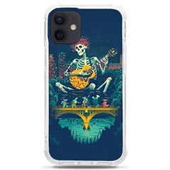 Grateful Dead Singing Skeleton Iphone 12 Mini Tpu Uv Print Case	 by Bedest