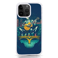 Grateful Dead Singing Skeleton Iphone 14 Pro Max Tpu Uv Print Case by Bedest